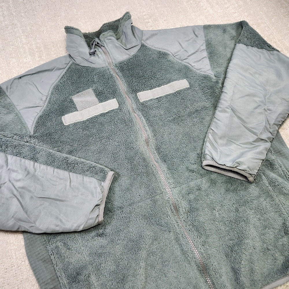 Gen 3 Cold Weather Jacket Men Medium Regular Green Polortec Fleece Military USA